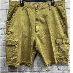 Wrangler Originals Men Cargo USA Map Lakers Print Men Shorts Size 38